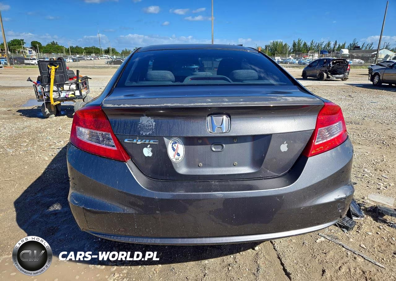 2012 Honda Civic Lx VIN:2HGFG3B53CH560712 - 6