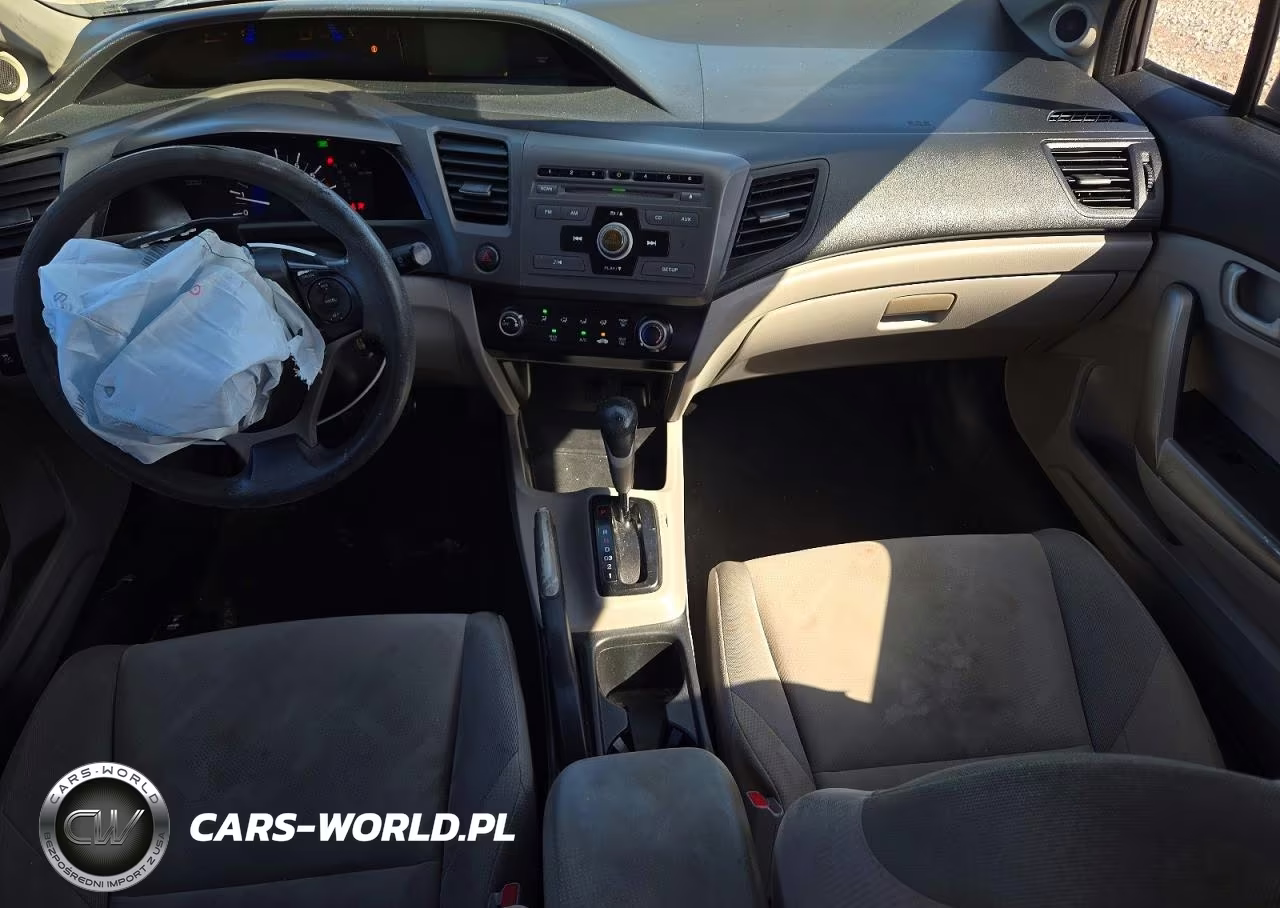2012 Honda Civic Lx VIN:2HGFG3B53CH560712 - 8