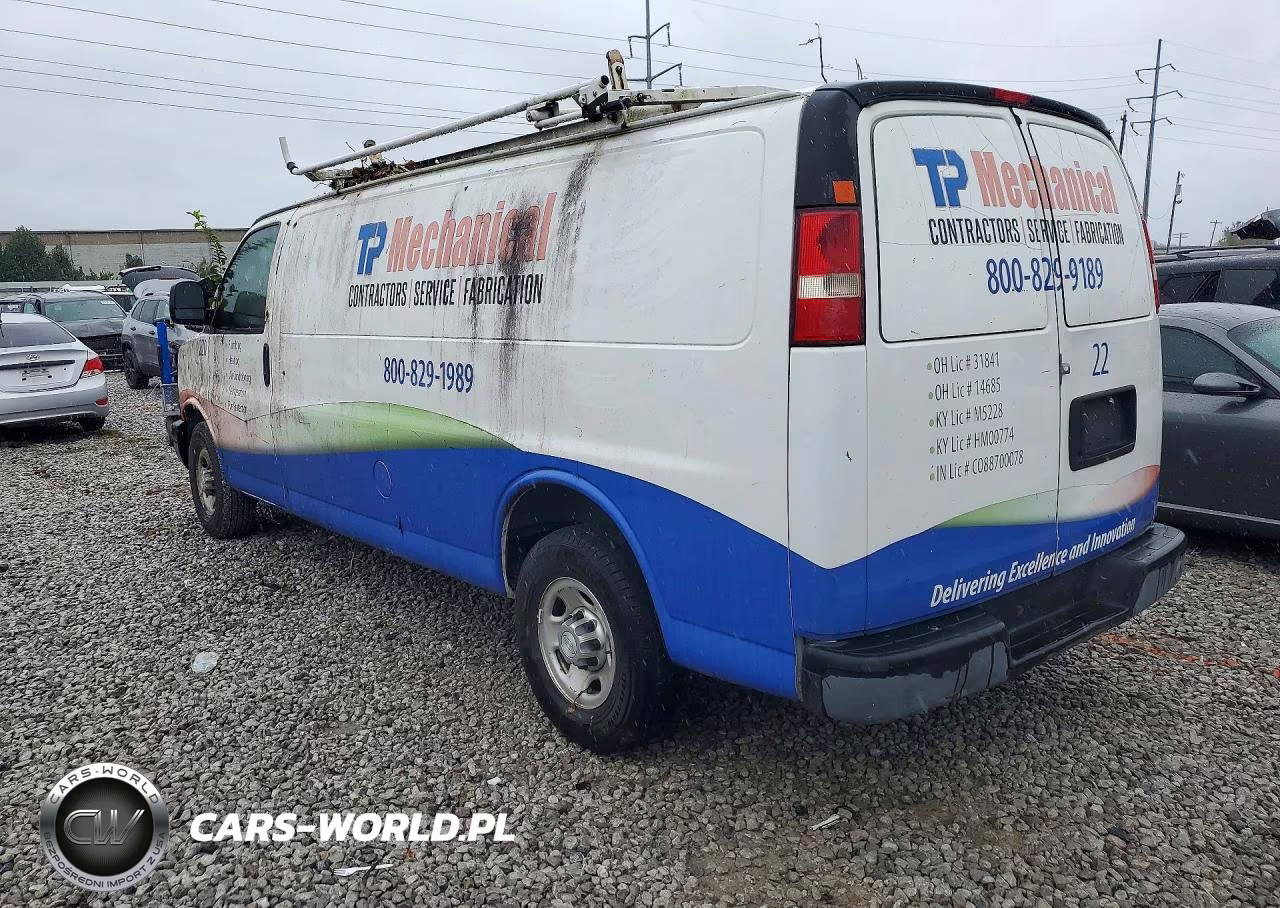 2016 Chevrolet Express G2500 VIN:1GCWGBFF2G1162892 - 2