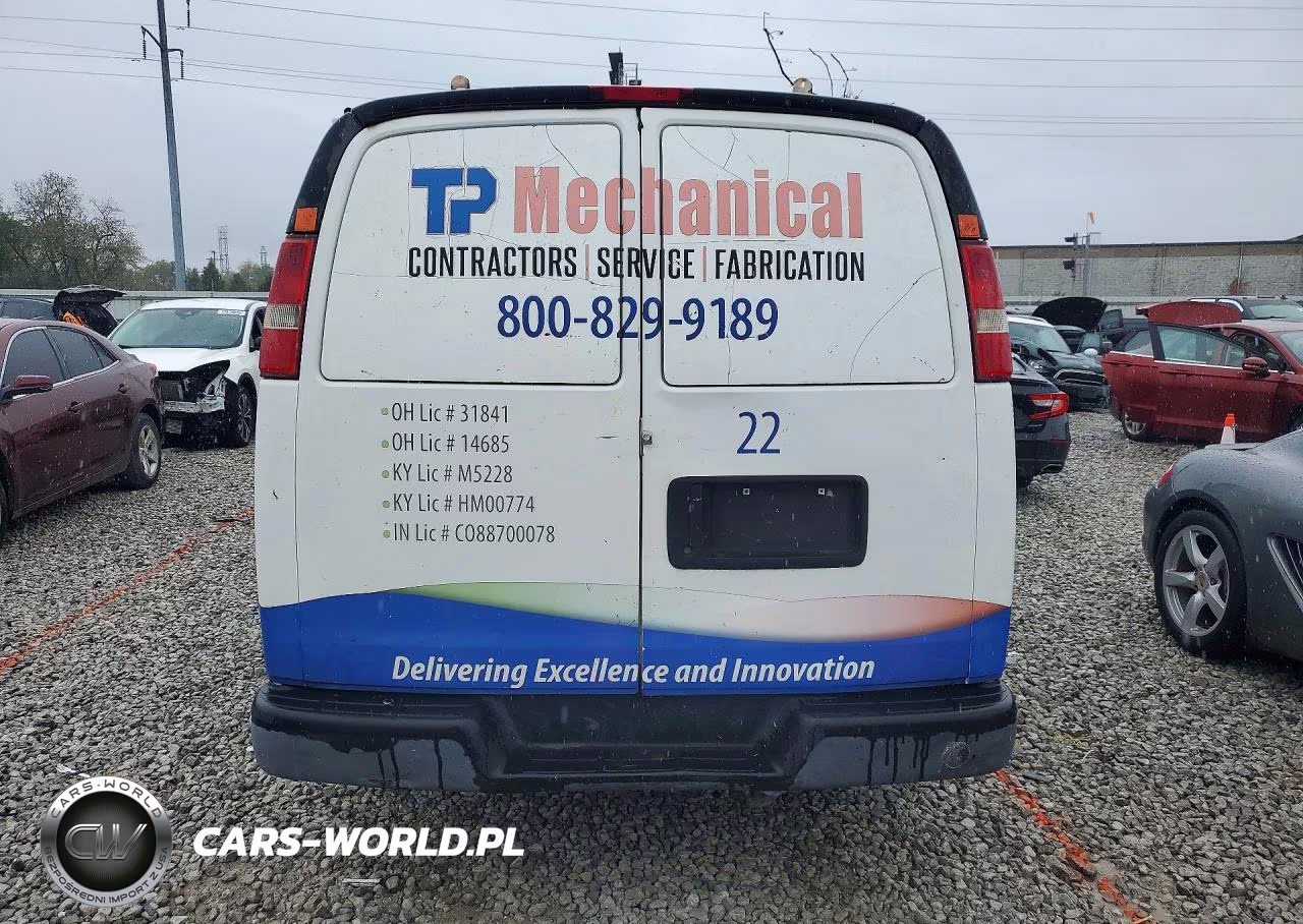 2016 Chevrolet Express G2500 VIN:1GCWGBFF2G1162892 - 6