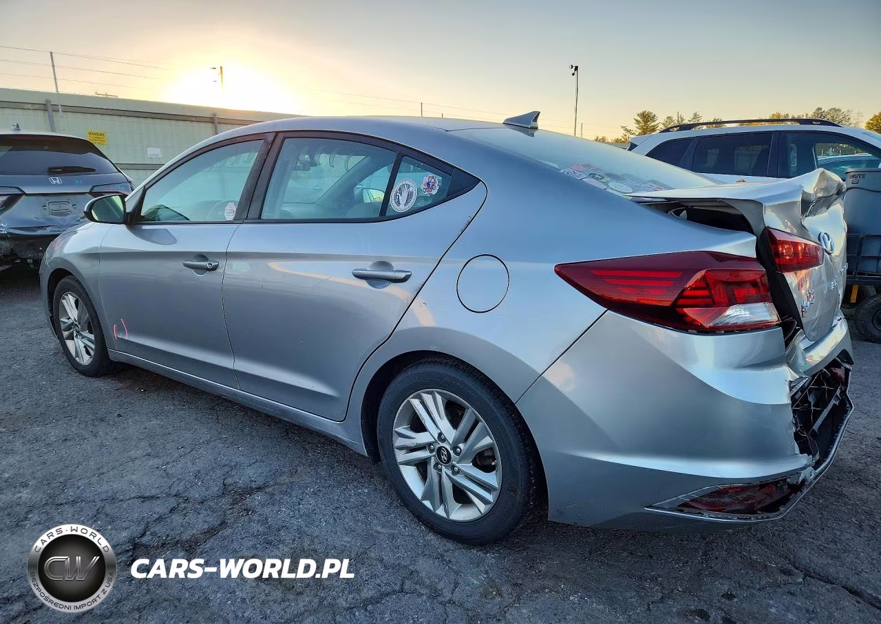 2020 Hyundai Elantra Sel VIN:5NPD84LF3LH615327 - 2