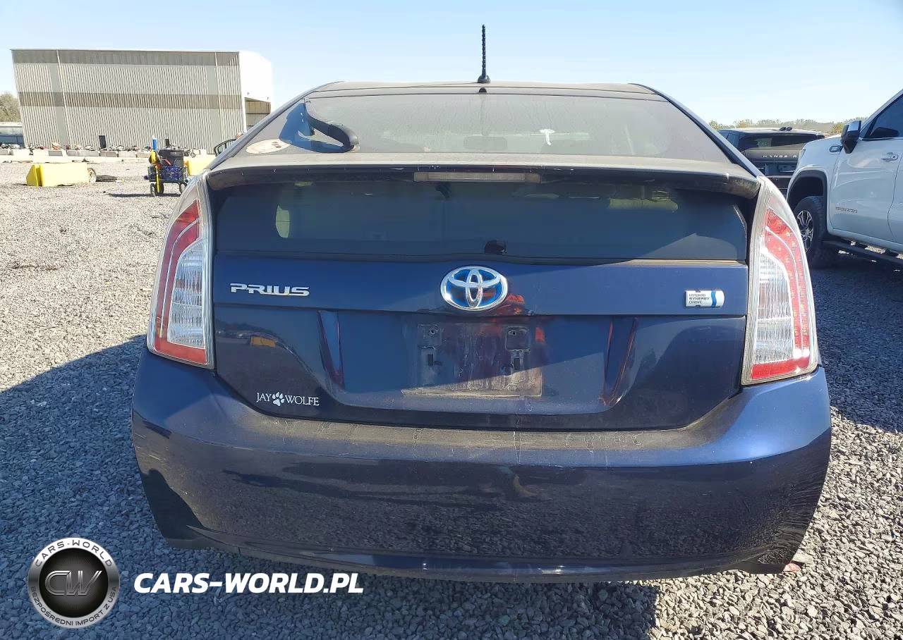 2012 Toyota Prius Two VIN:JTDKN3DU5C1492466 - 6