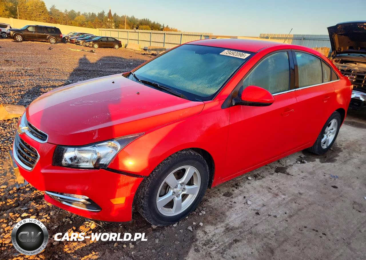 2015 Chevrolet Cruze Lt VIN:1G1PC5SB8F7139304 - 1