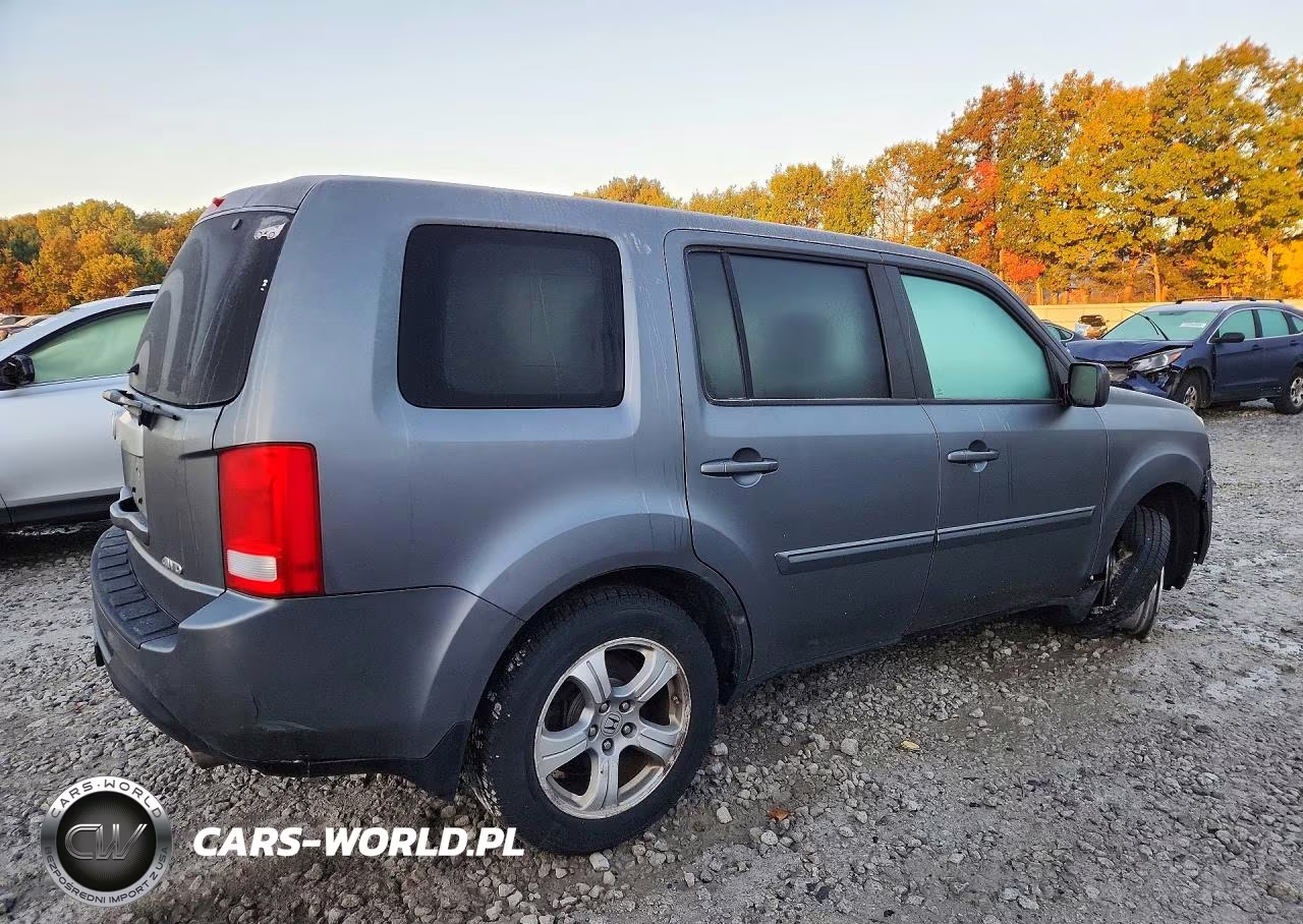 2013 Honda Pilot Exl VIN:5FNYF4H56DB050255 - 3