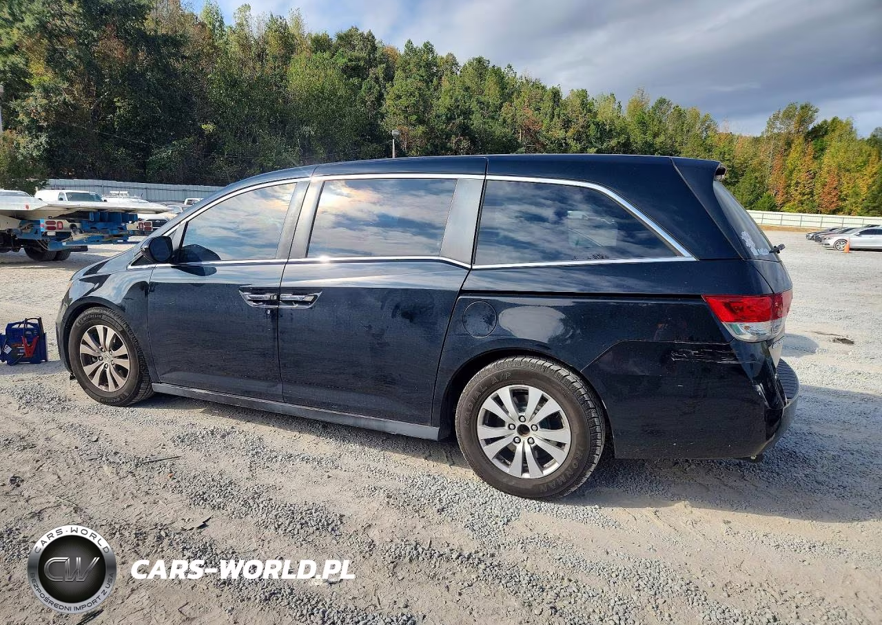2015 Honda Odyssey Exl VIN:5FNRL5H66FB067538 - 2