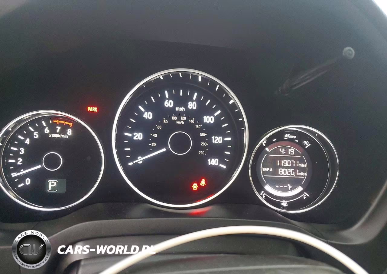 2016 Honda Hr-V Exl VIN:3CZRU6H75GM701344 - 9