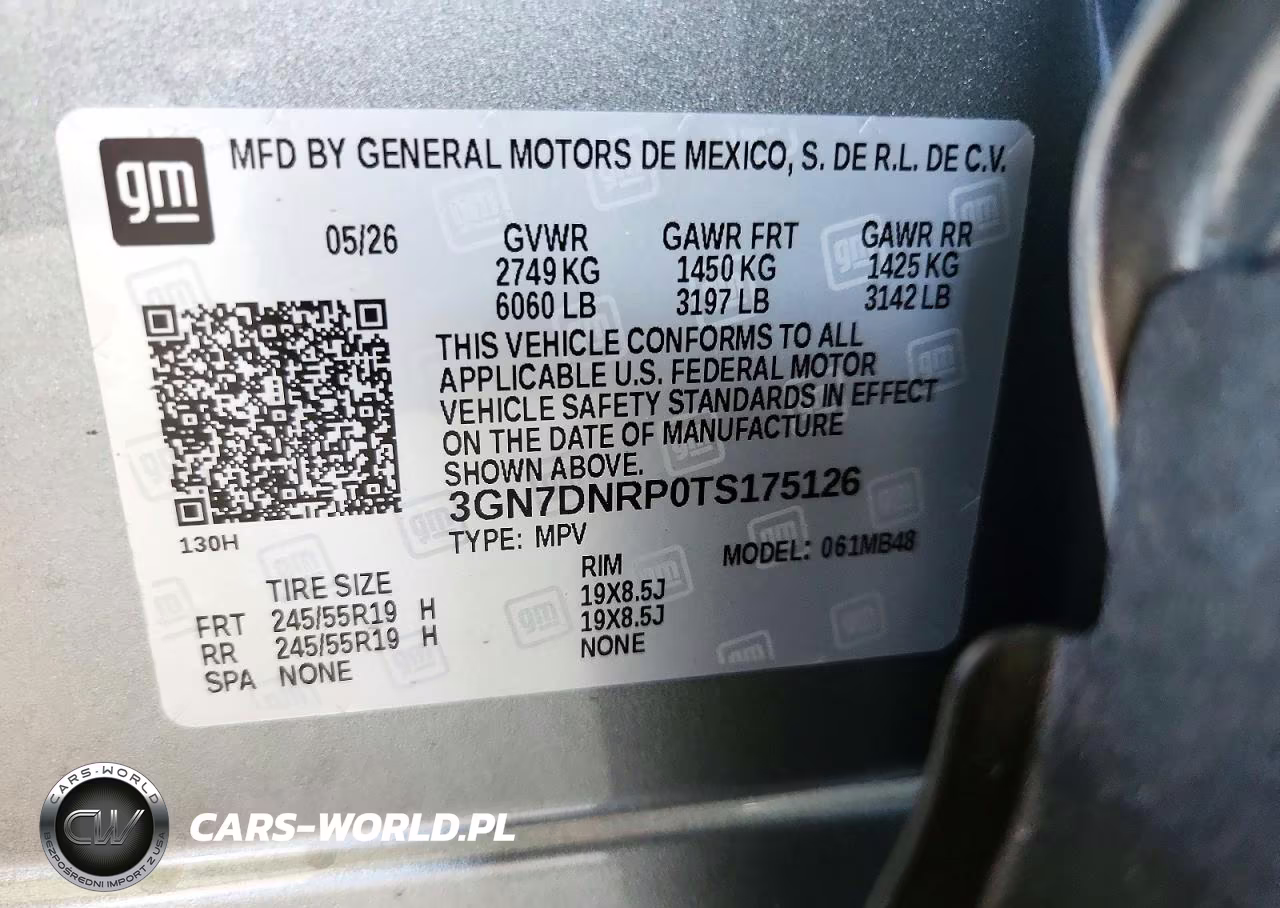 2026 Chevrolet Equinox Lt VIN:3GN7DNRP0TS175126 - 14