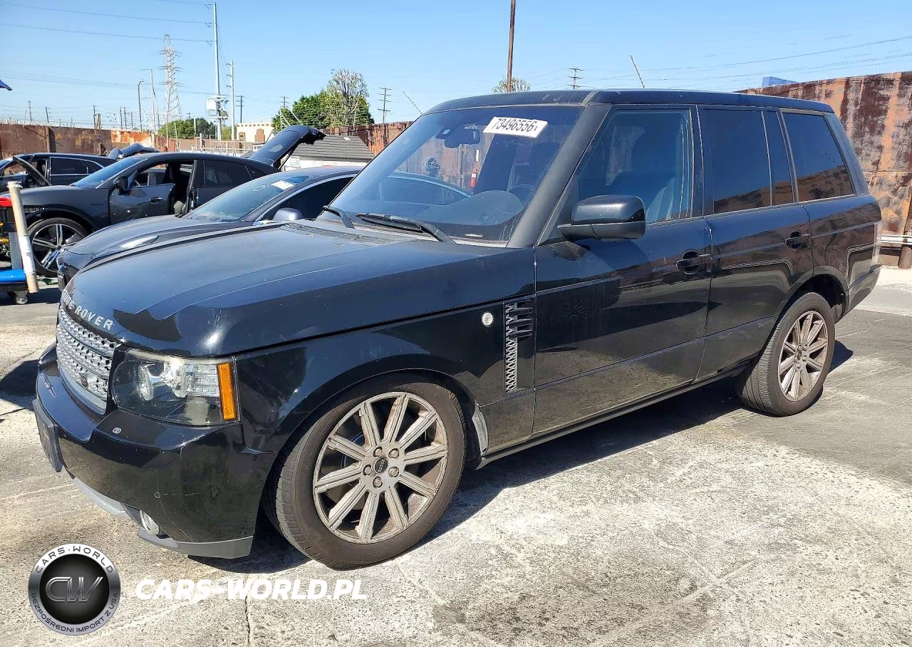 2012 Land Rover Range Rover Hse Luxury VIN:SALMF1E48CA382755 - 1