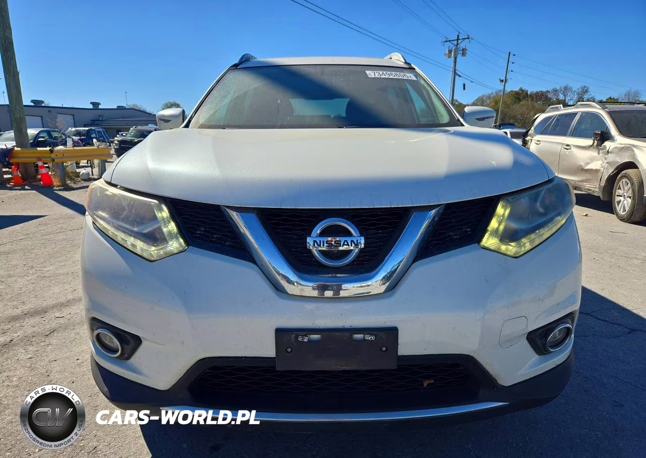 2016 Nissan Rogue Sl VIN:5N1AT2MT9GC915140 - 5