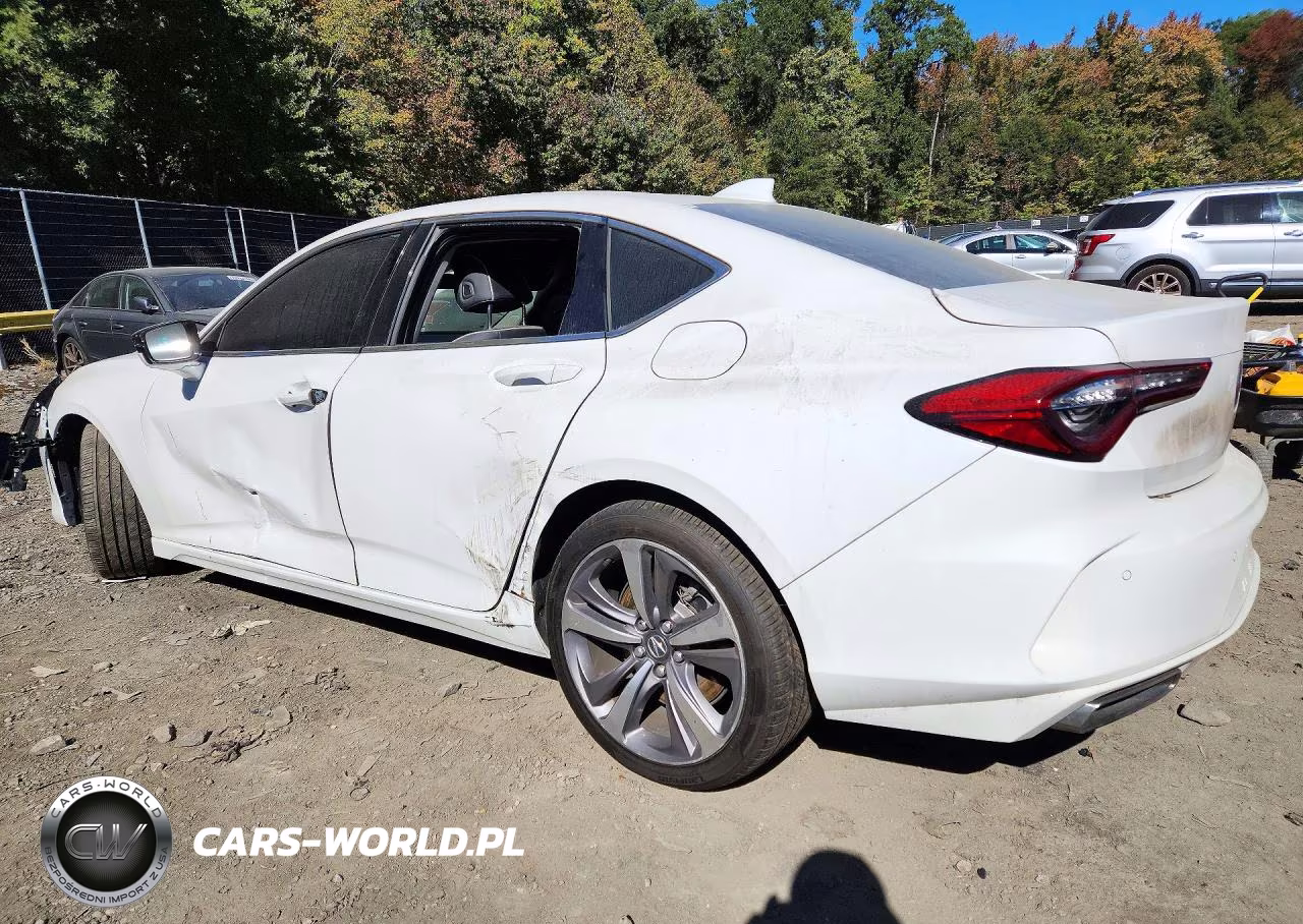 2021 Acura Tlx Advance VIN:19UUB6F64MA003138 - 2
