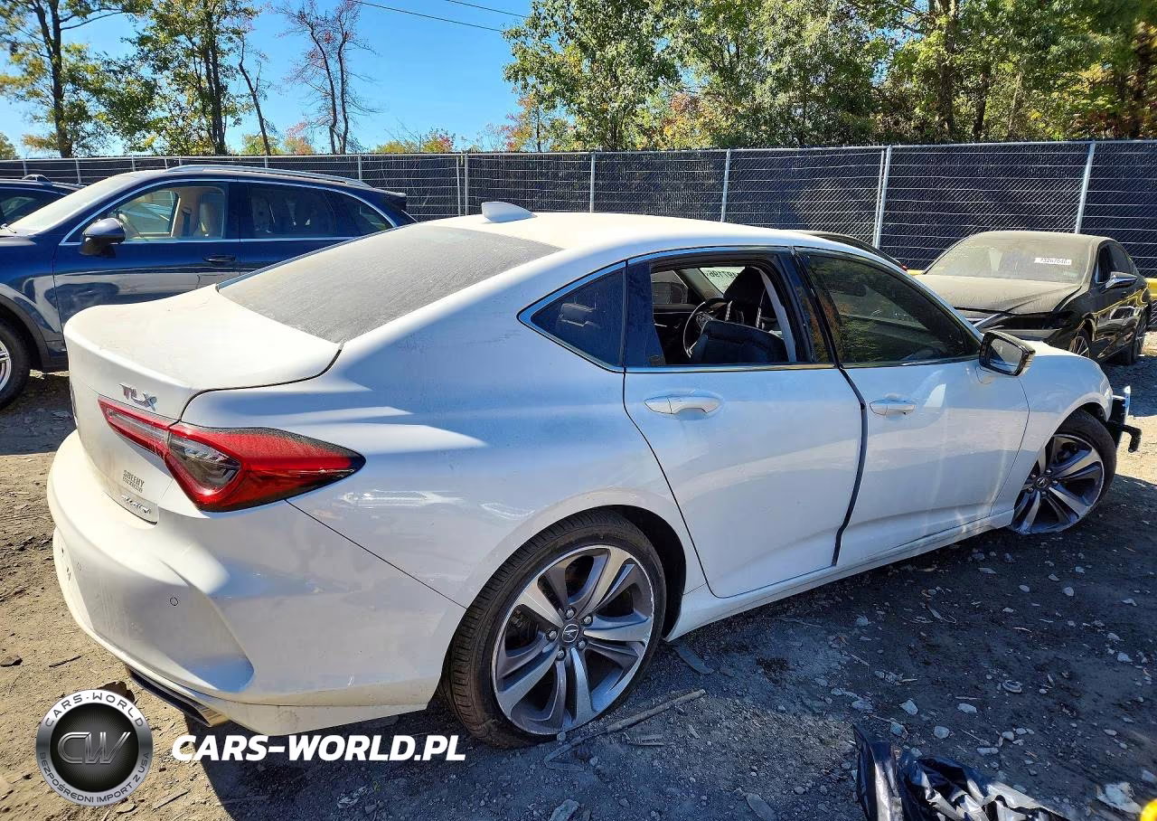 2021 Acura Tlx Advance VIN:19UUB6F64MA003138 - 3