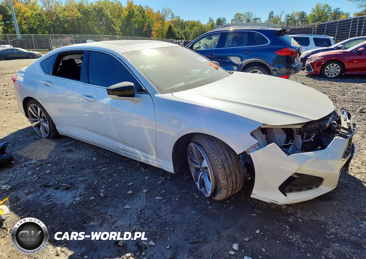 2021 Acura Tlx Advance VIN:19UUB6F64MA003138 - 4