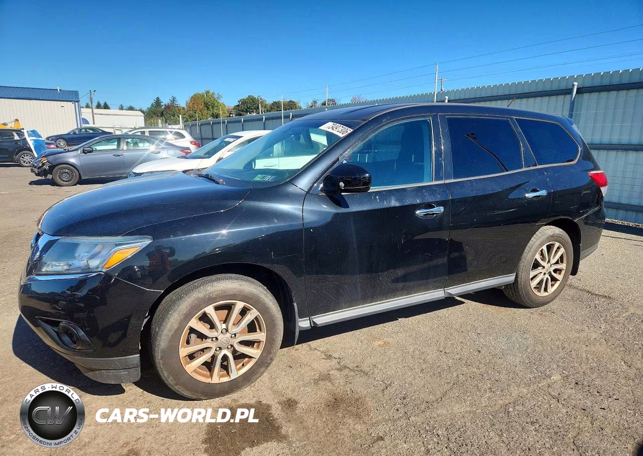 2014 Nissan Pathfinder S VIN:5N1AR2MM3EC720591 - 1