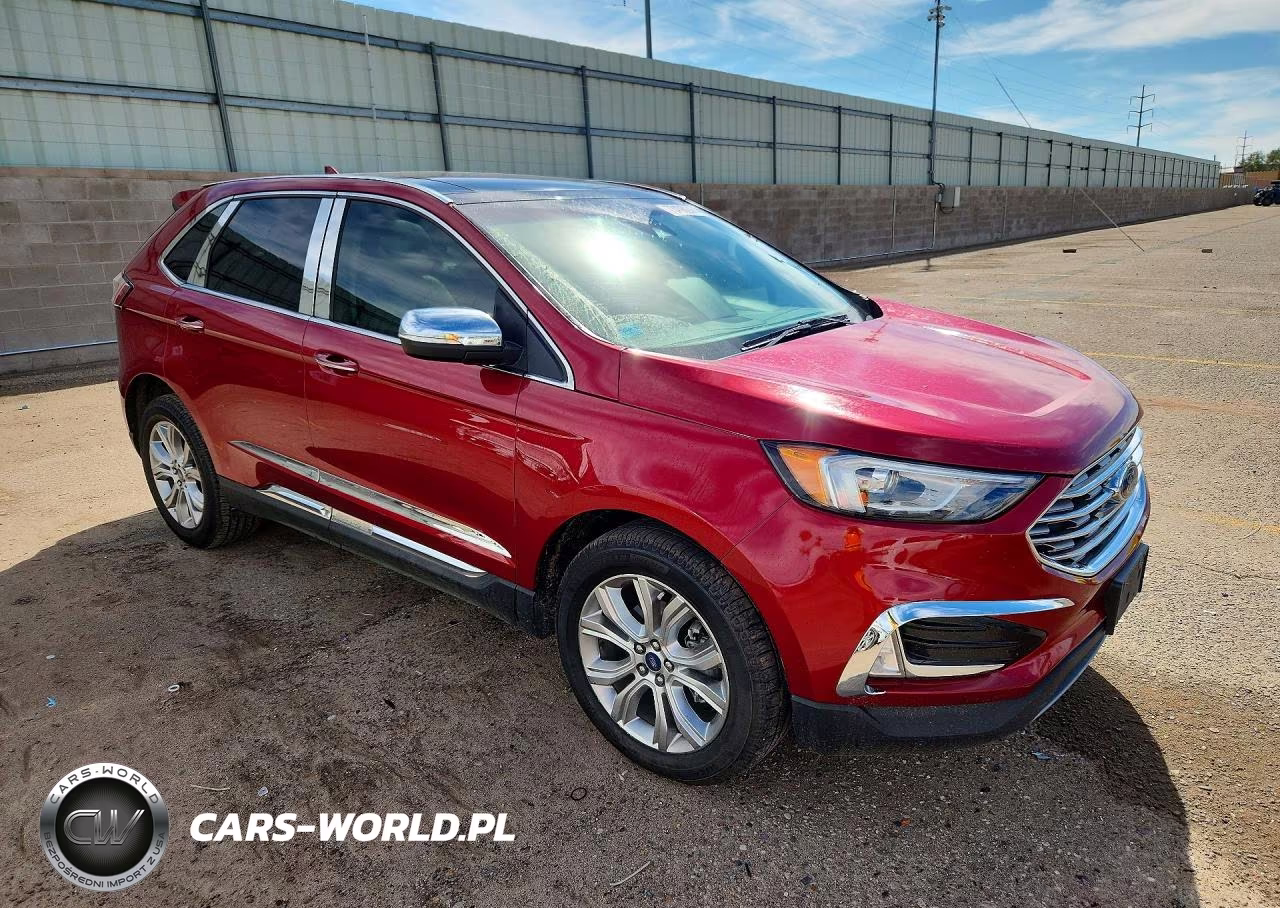 2019 Ford Edge Titanium VIN:2FMPK3K99KBB32127 - 4