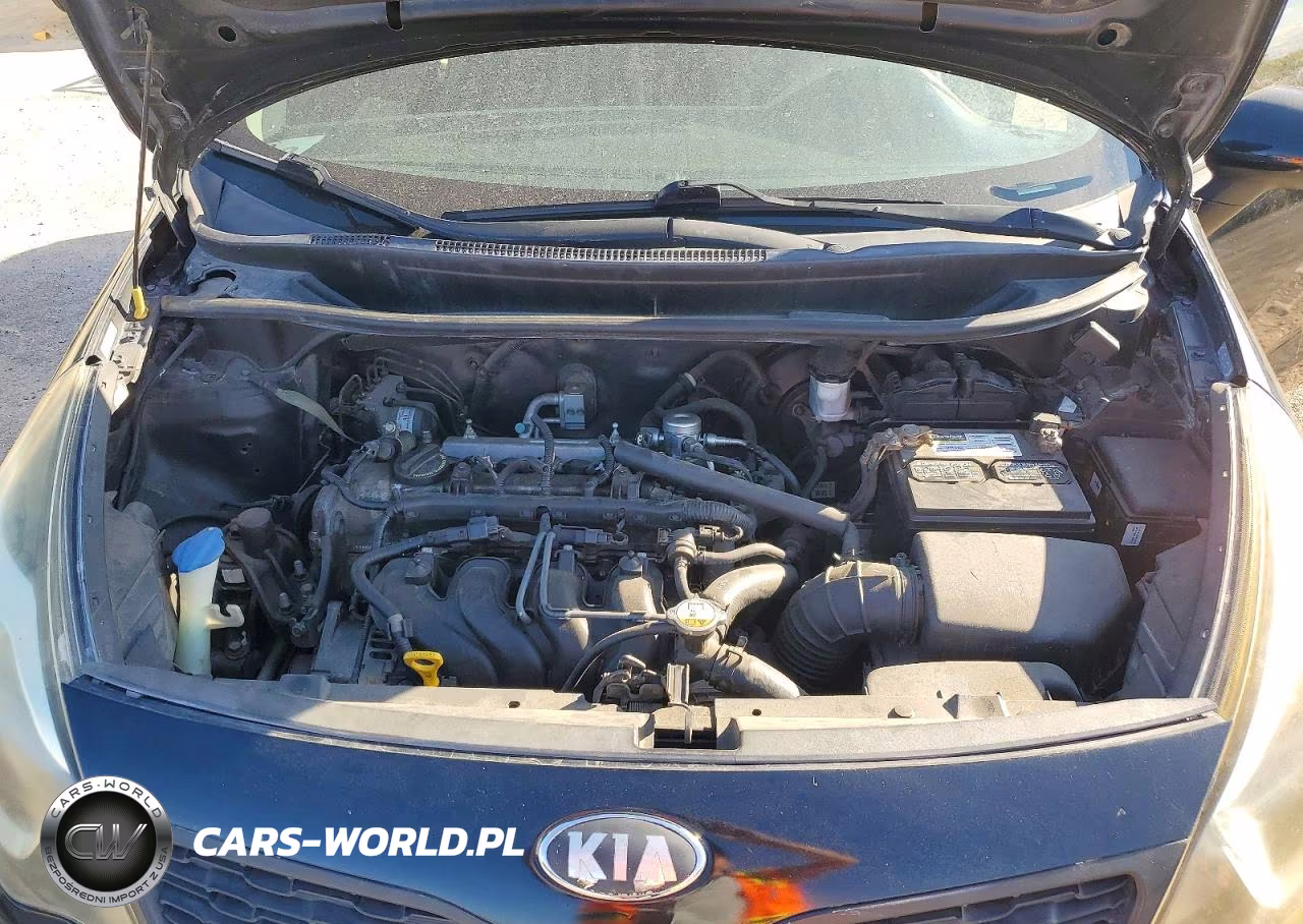 2013 Kia Rio Lx VIN:KNADM4A39D6171996 - 11