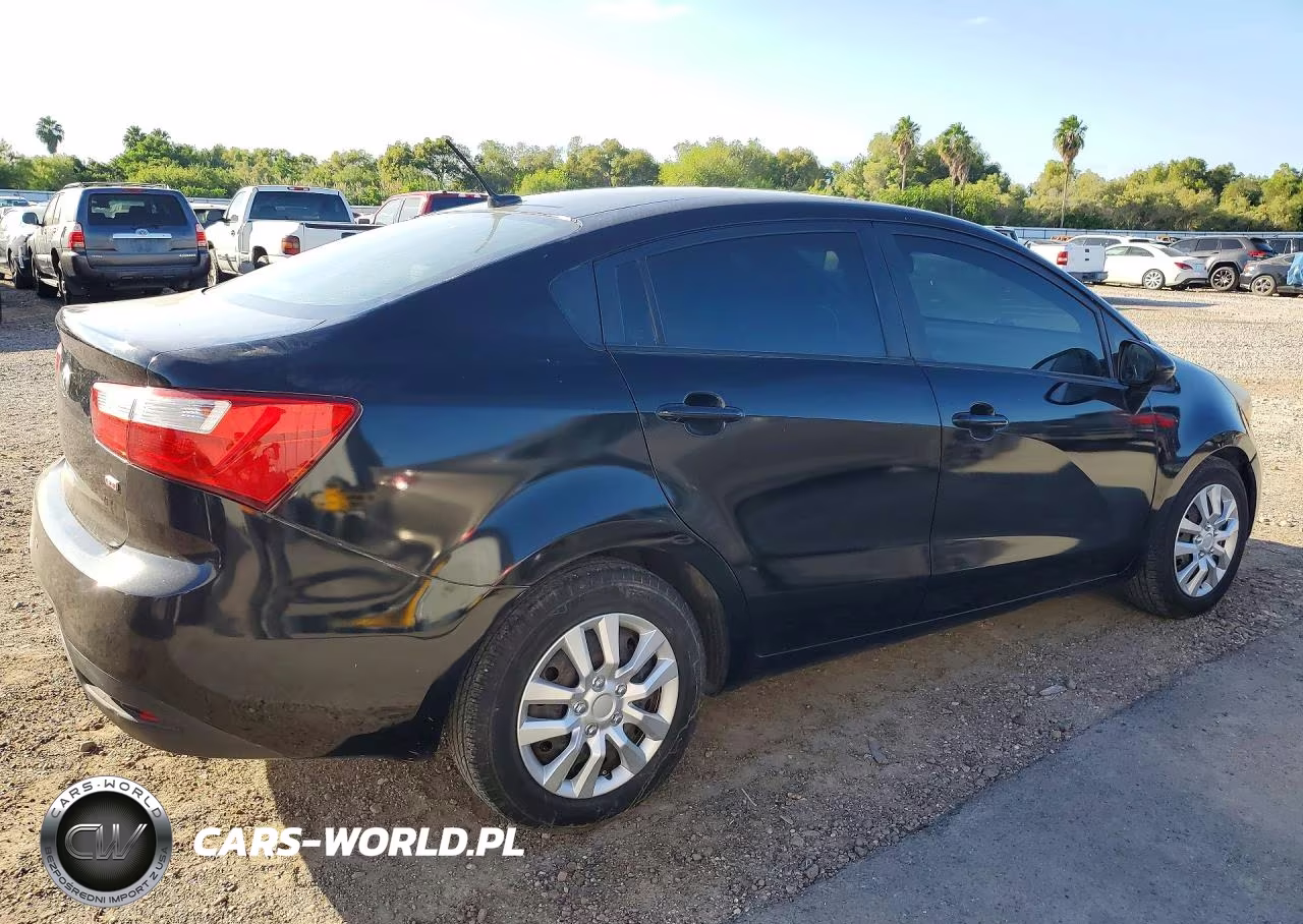 2013 Kia Rio Lx VIN:KNADM4A39D6171996 - 3