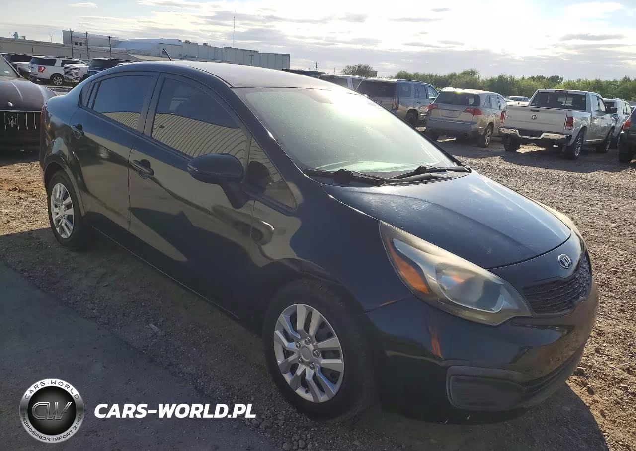 2013 Kia Rio Lx VIN:KNADM4A39D6171996 - 4
