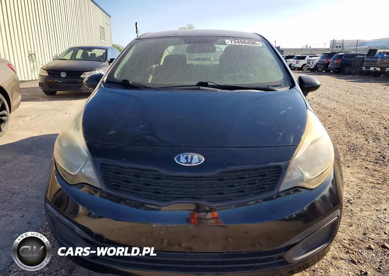 2013 Kia Rio Lx VIN:KNADM4A39D6171996 - 5
