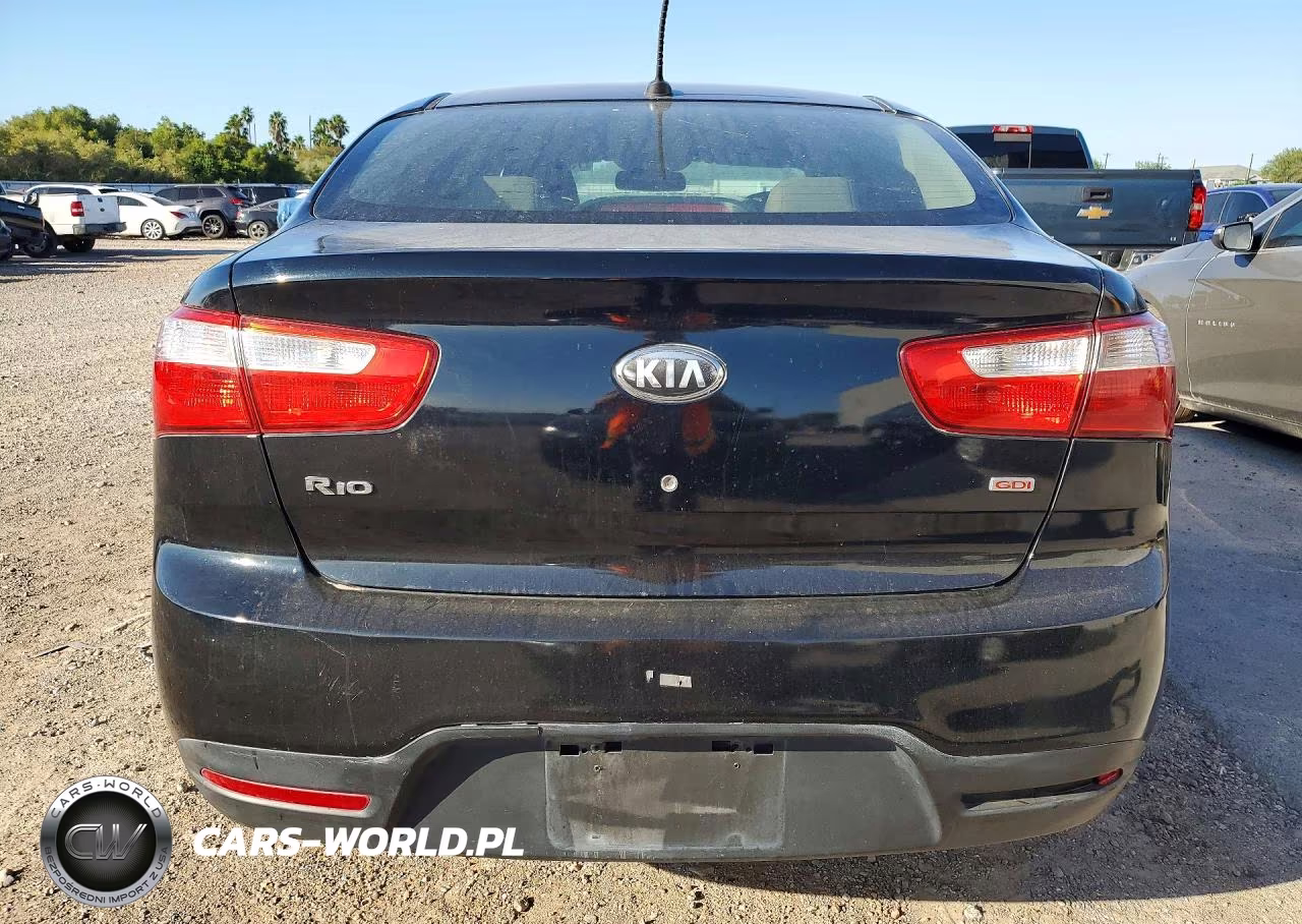2013 Kia Rio Lx VIN:KNADM4A39D6171996 - 6