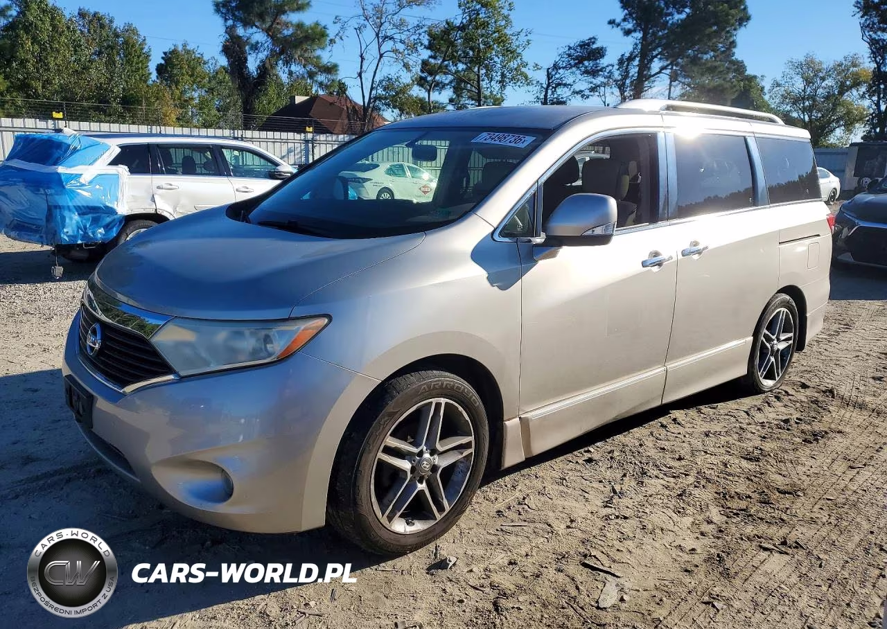 2013 Nissan Quest 3.5 S VIN:JN8AE2KP1D9062556 - 1