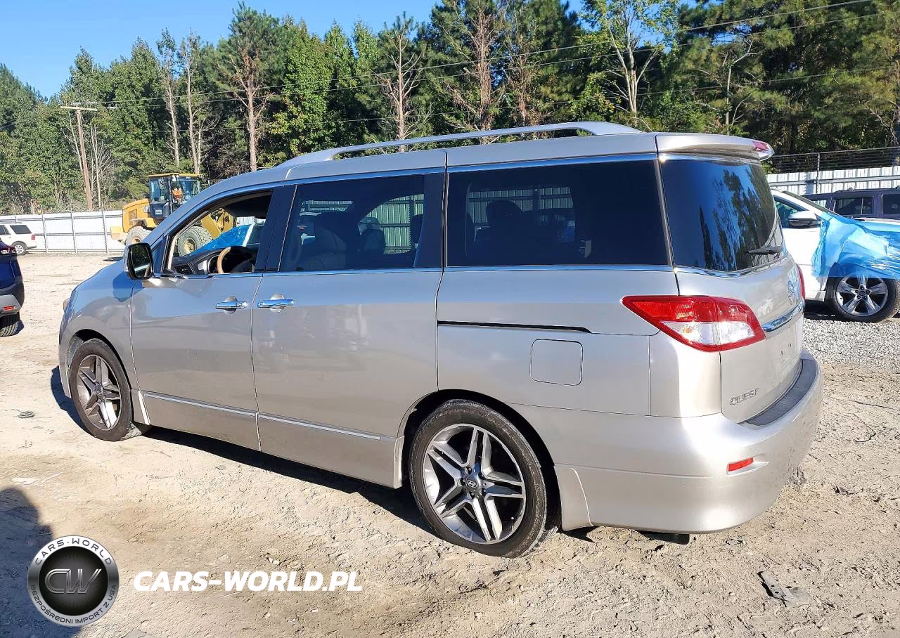 2013 Nissan Quest 3.5 S VIN:JN8AE2KP1D9062556 - 2
