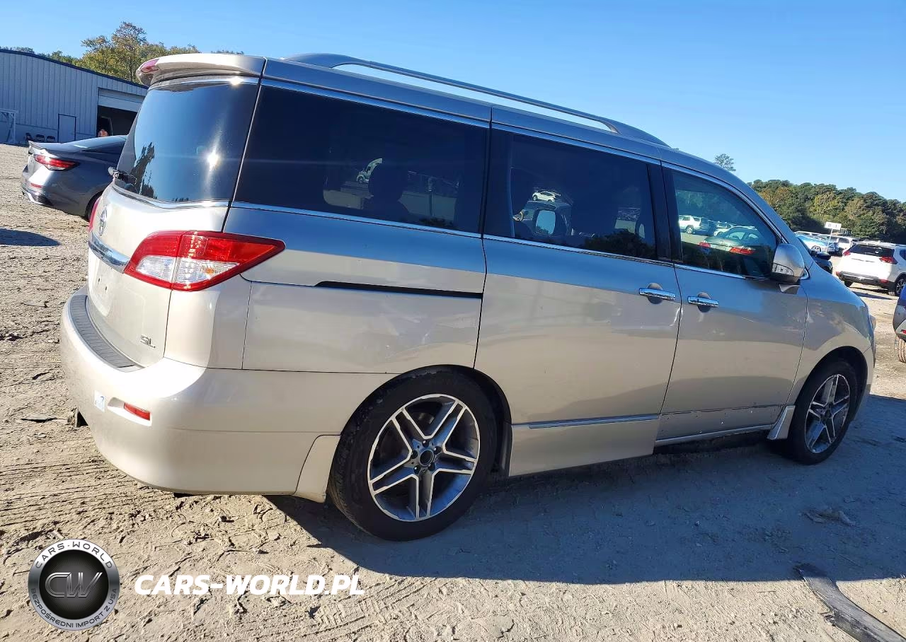 2013 Nissan Quest 3.5 S VIN:JN8AE2KP1D9062556 - 3