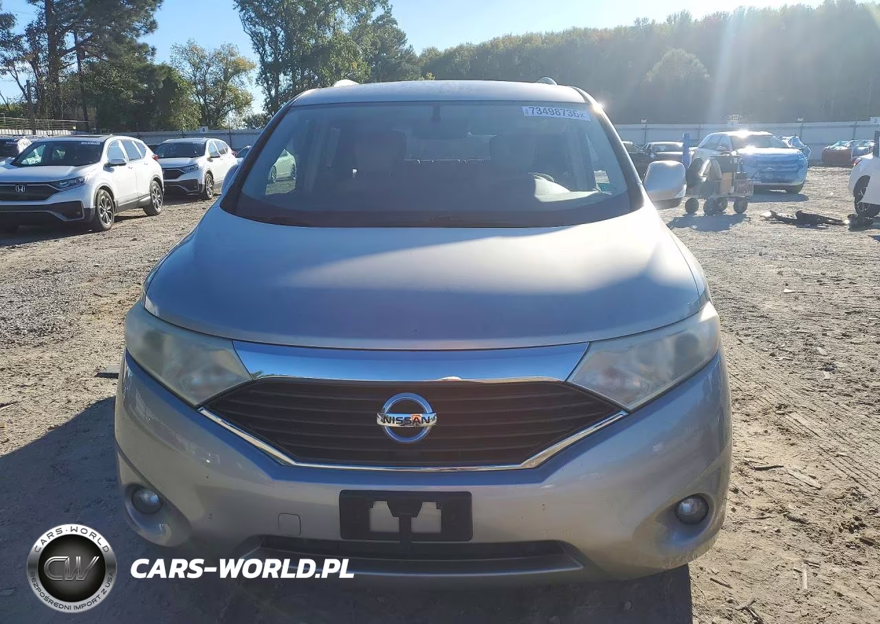 2013 Nissan Quest 3.5 S VIN:JN8AE2KP1D9062556 - 5