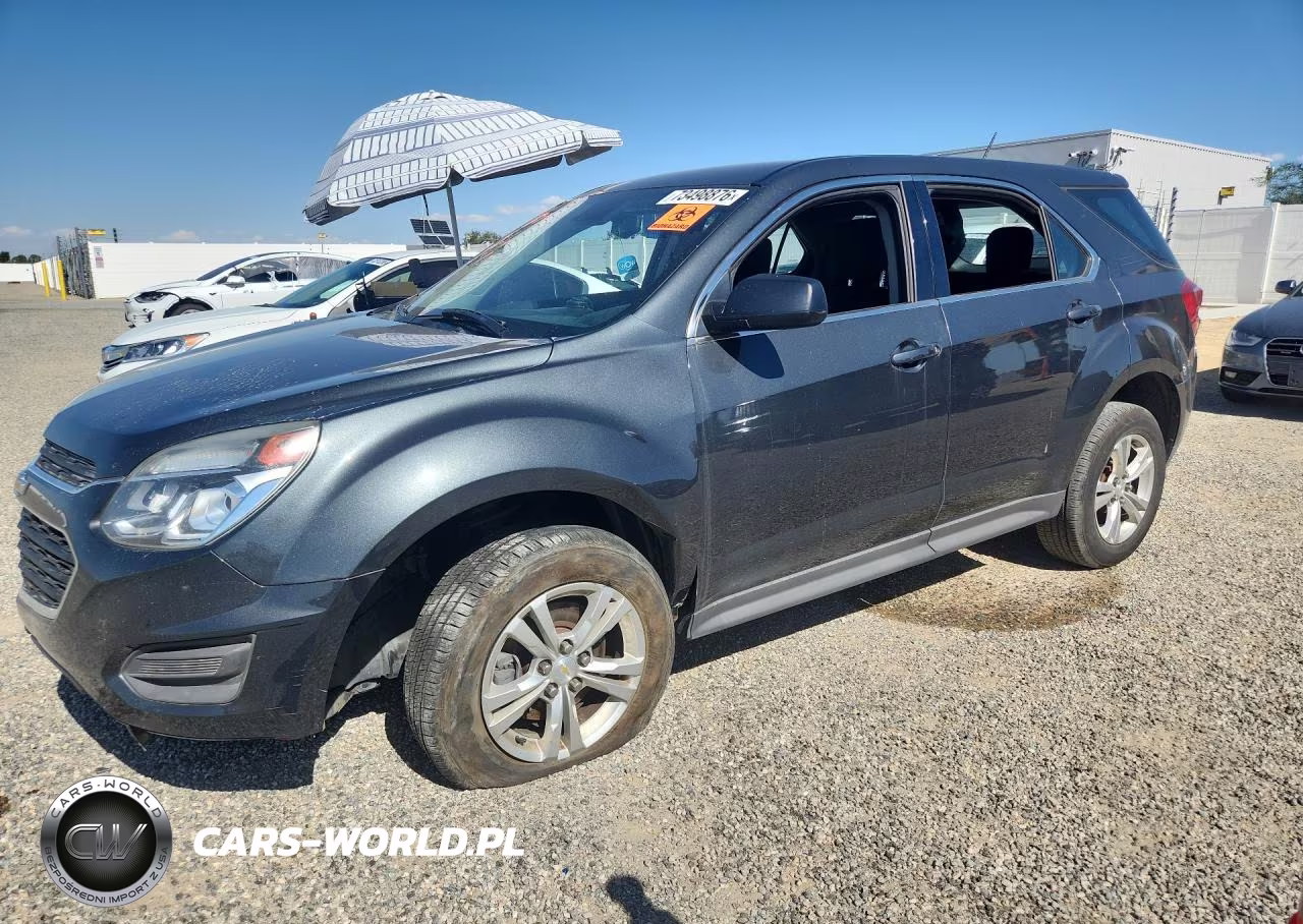2017 Chevrolet Equinox Ls VIN:2GNALBEK0H1559833 - 1