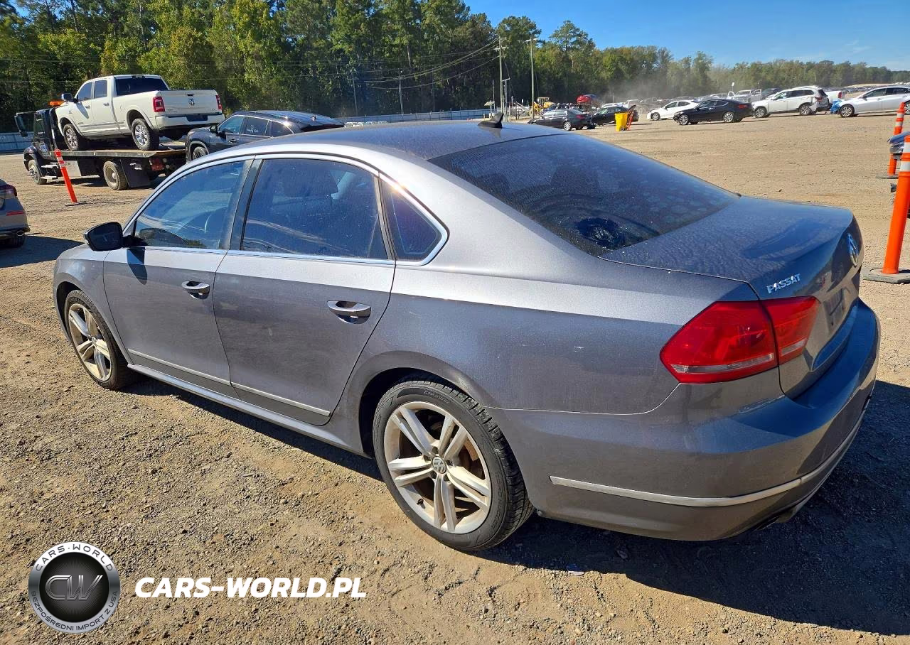 2015 Volkswagen Passat Sel VIN:1VWCT7A31FC027251 - 2