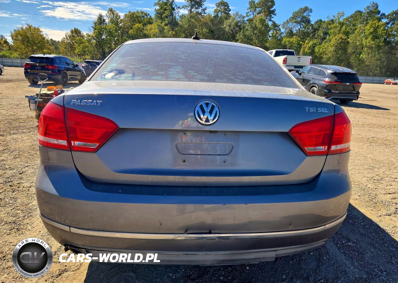 2015 Volkswagen Passat Sel VIN:1VWCT7A31FC027251 - 6