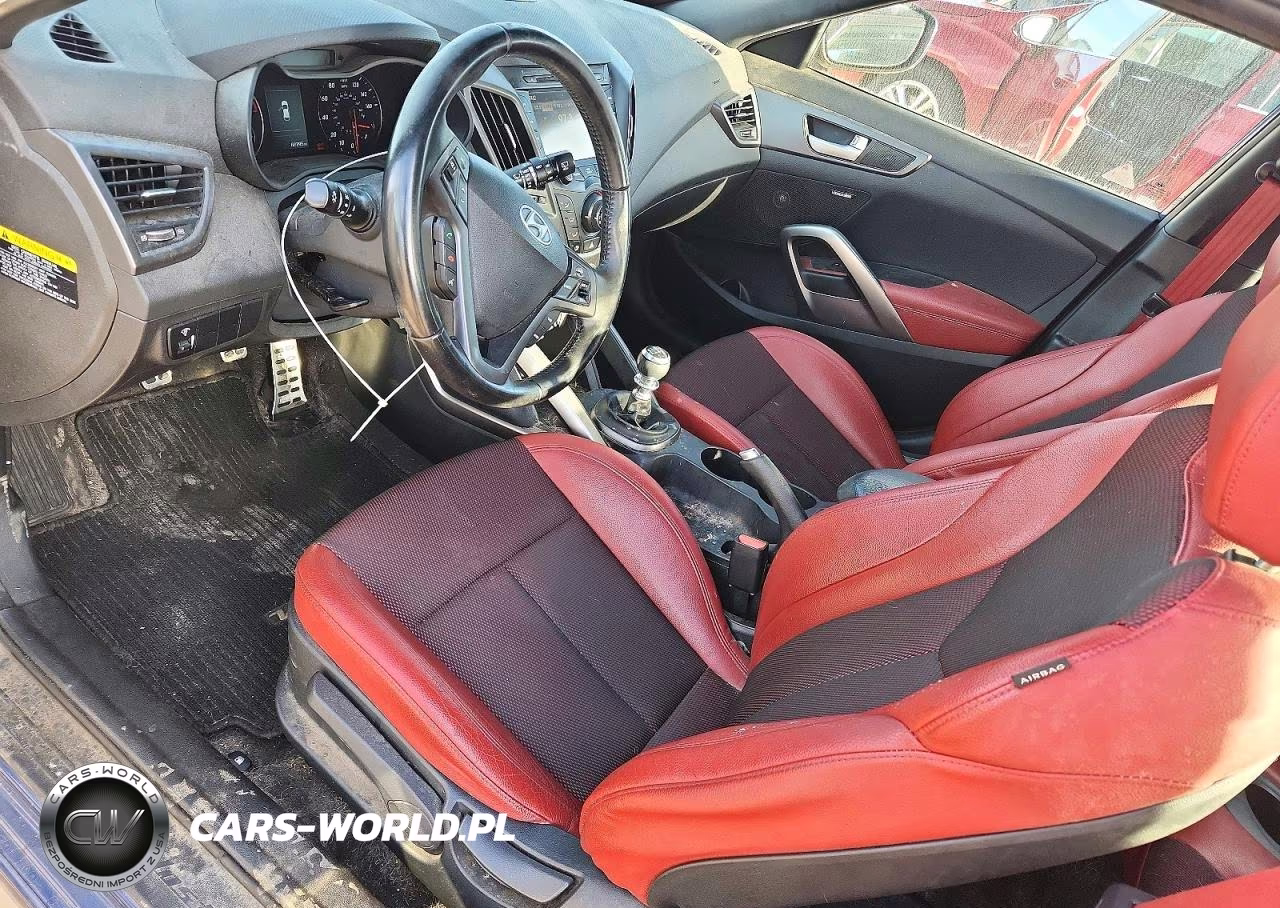 2016 Hyundai Veloster Turbo R-Spec VIN:KMHTC6AE0GU279661 - 8