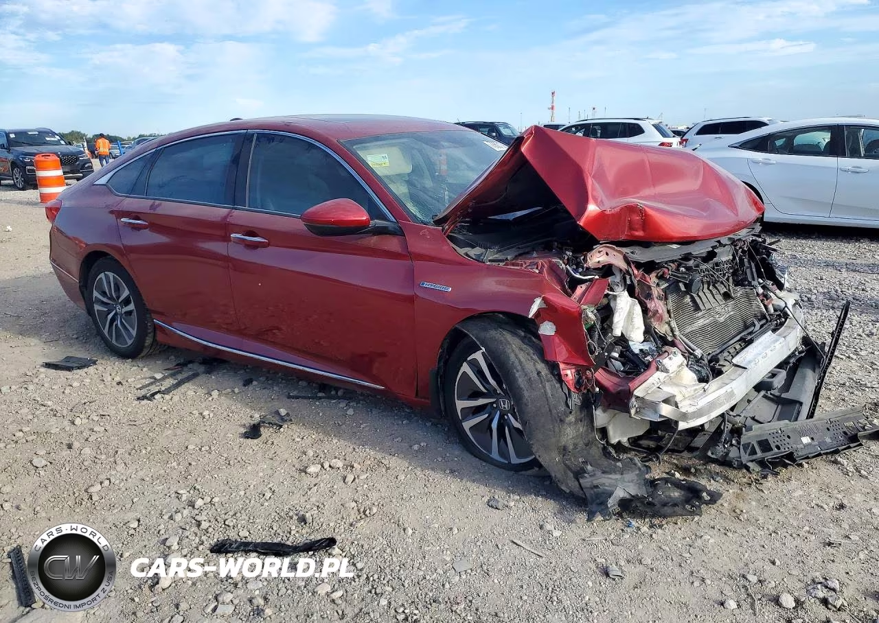 2019 Honda Accord Touring Hybrid VIN:1HGCV3F98KA005273 - 4