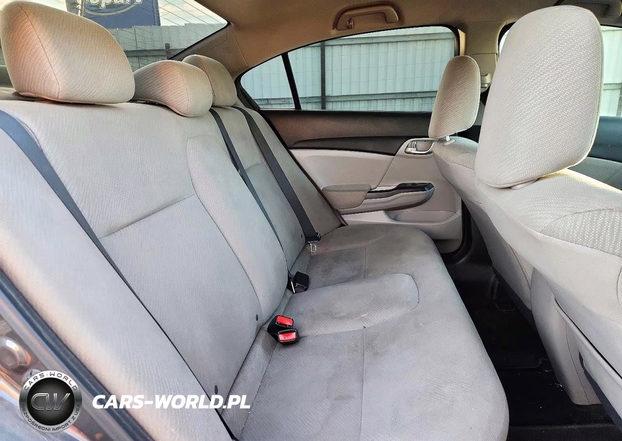 2013 Honda Civic Lx VIN:2HGFB2F51DH524134 - 10