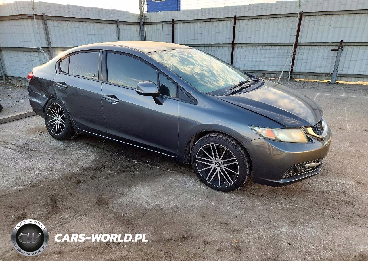 2013 Honda Civic Lx VIN:2HGFB2F51DH524134 - 4