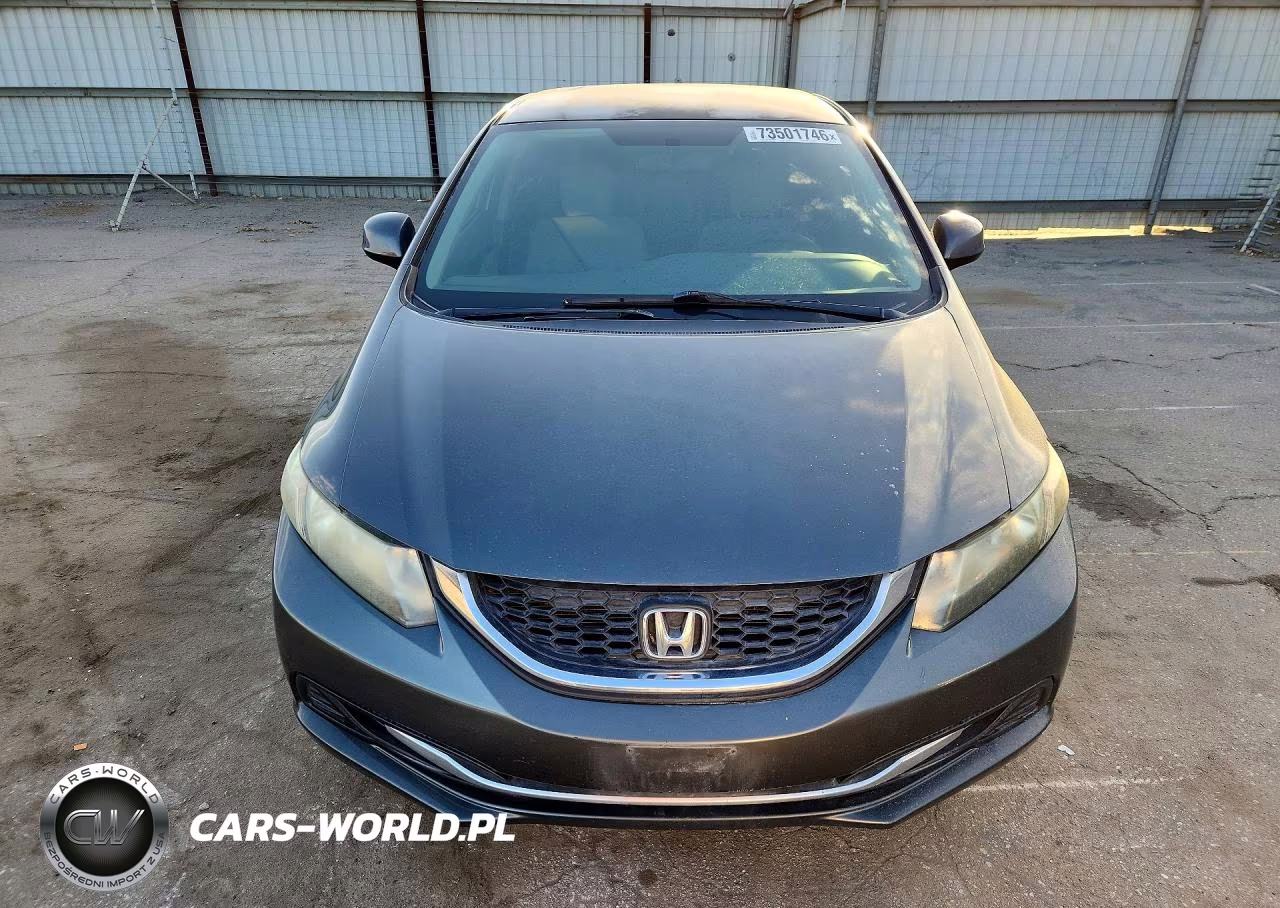 2013 Honda Civic Lx VIN:2HGFB2F51DH524134 - 5