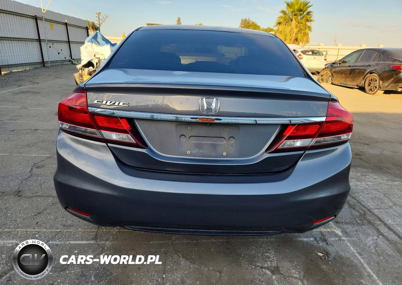 2013 Honda Civic Lx VIN:2HGFB2F51DH524134 - 6