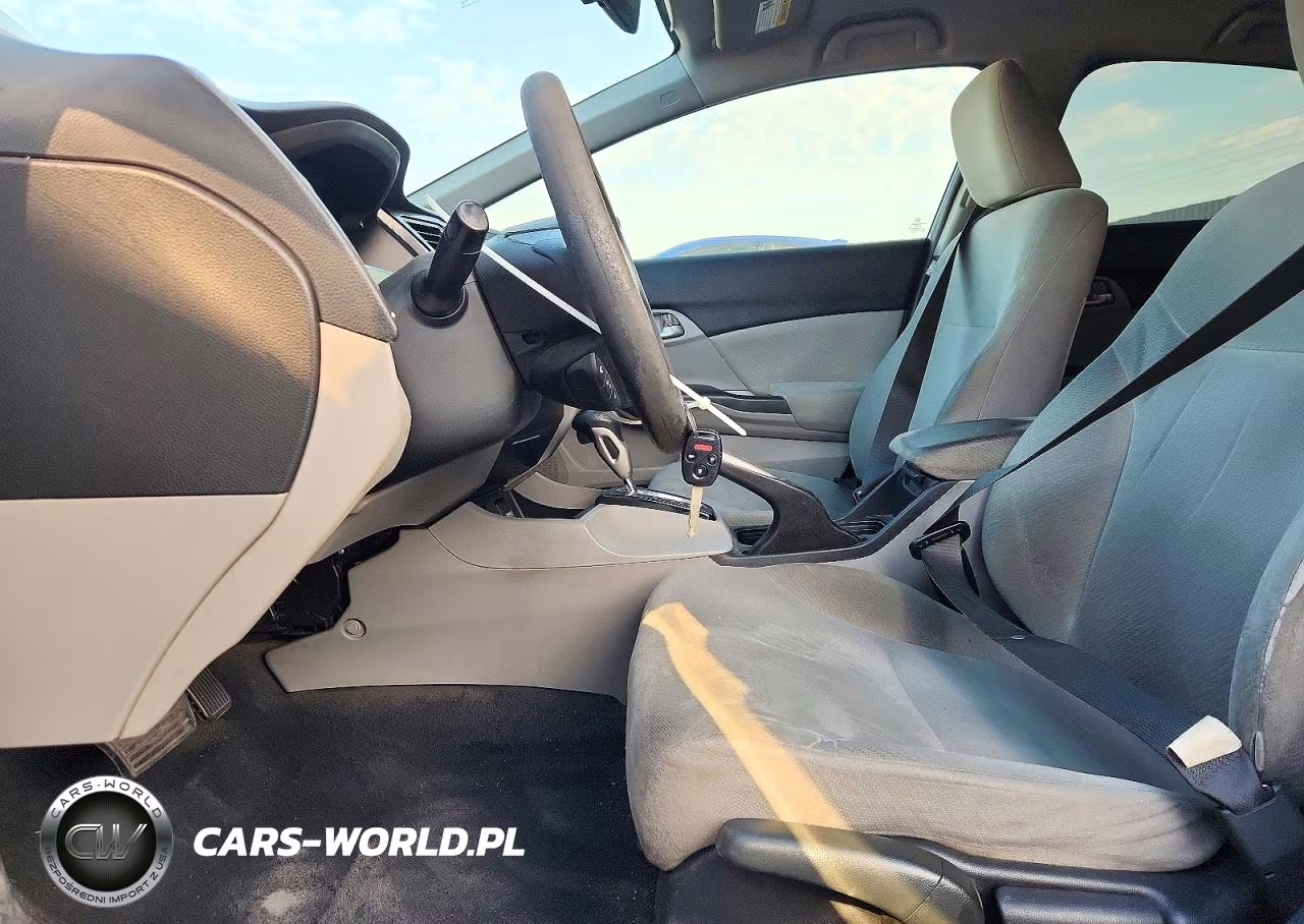 2013 Honda Civic Lx VIN:2HGFB2F51DH524134 - 7