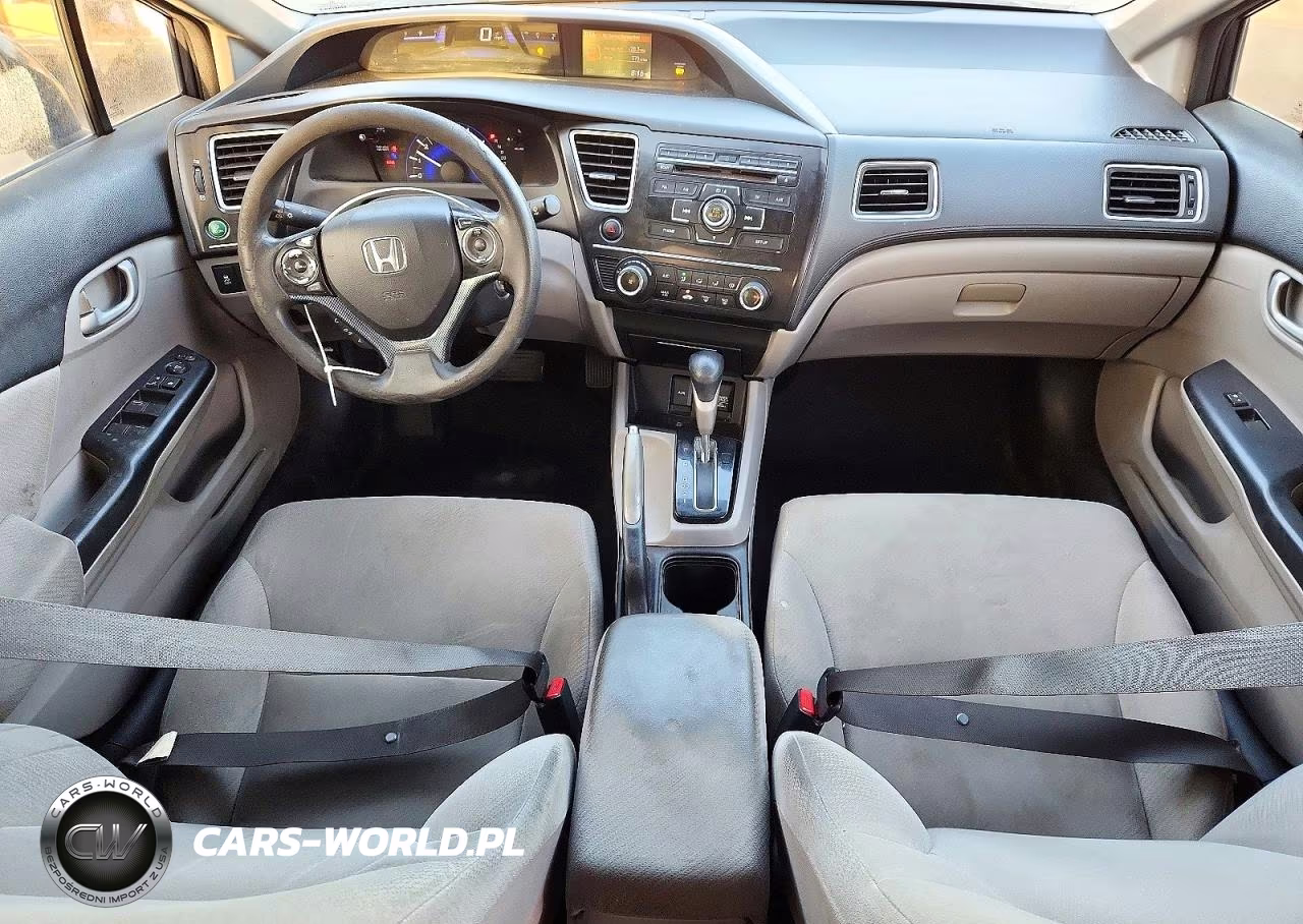 2013 Honda Civic Lx VIN:2HGFB2F51DH524134 - 8