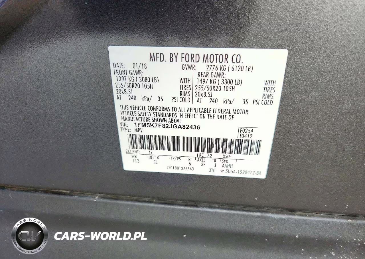 2018 Ford Explorer Limited VIN:1FM5K7F82JGA82436 - 13