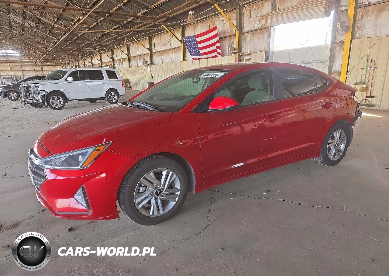 2019 Hyundai Elantra Value Edition VIN:KMHD84LF9KU846054 - 1