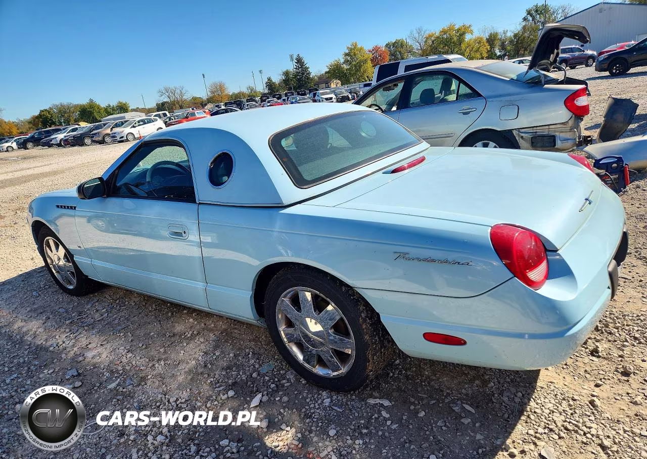 2003 Ford Thunderbird VIN:1FAHP60A93Y113340 - 2