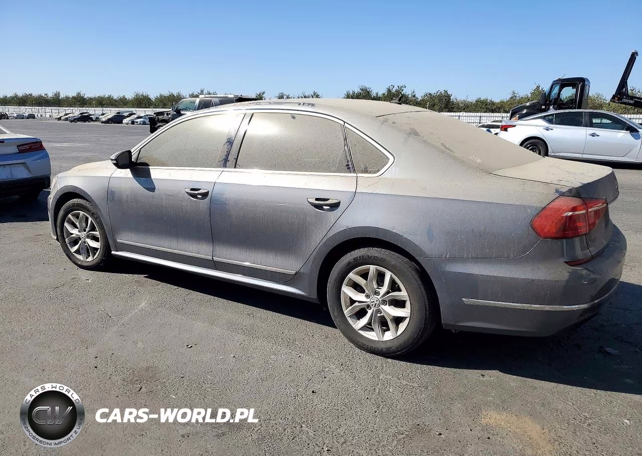 2016 Volkswagen Passat S VIN:1VWAT7A37GC047402 - 2