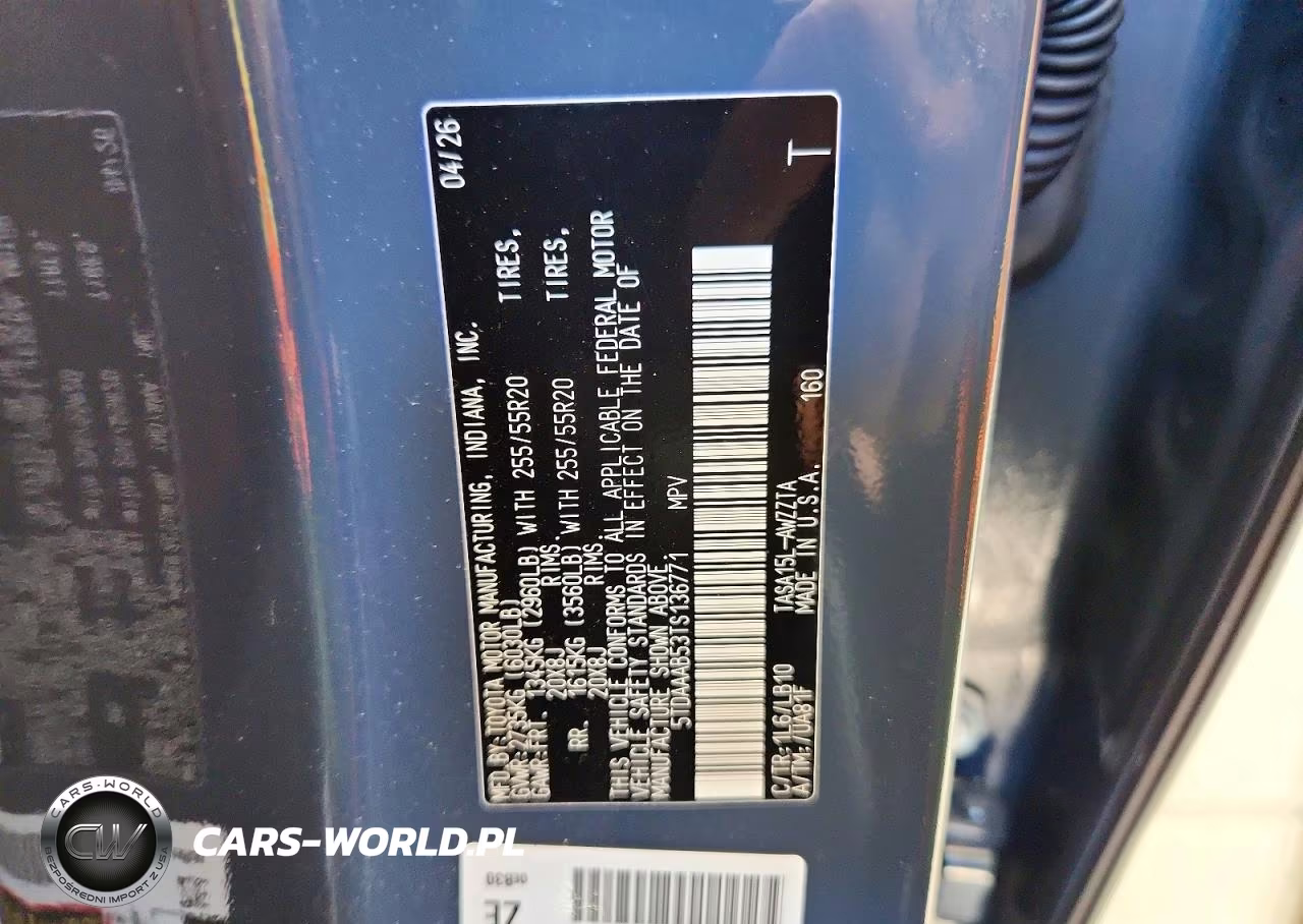 2026 Toyota Grand Highlander Platinum VIN:5TDAAAB53TS136771 - 13