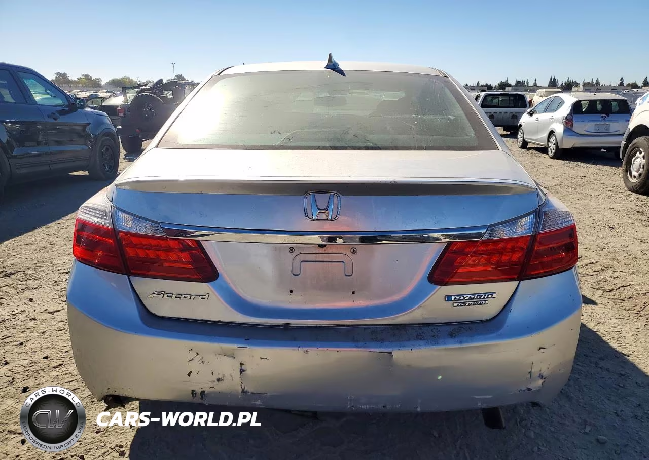 2014 Honda Accord Touring Hybrid VIN:1HGCR6F71EA010579 - 6