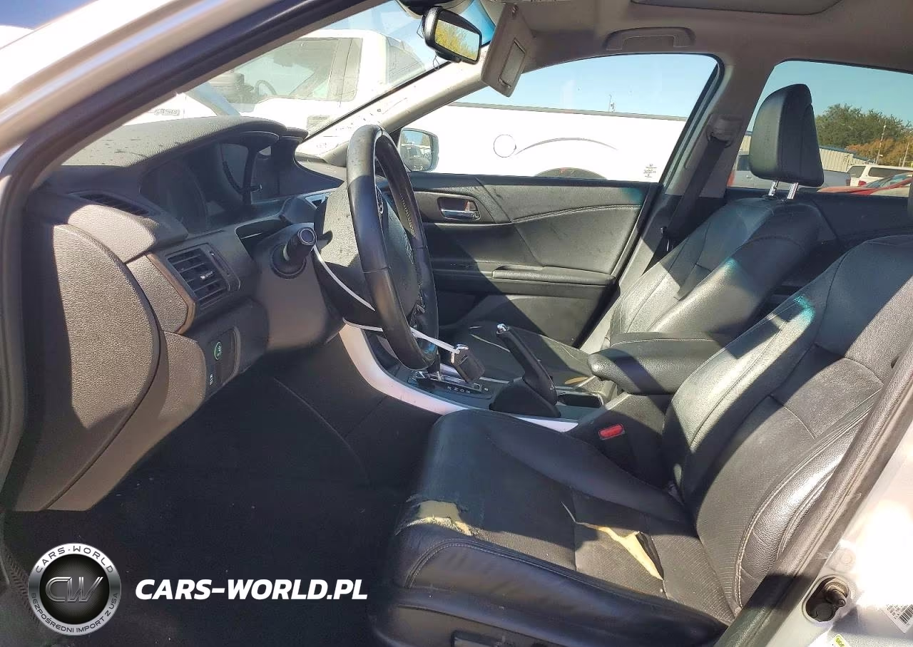 2014 Honda Accord Touring Hybrid VIN:1HGCR6F71EA010579 - 7