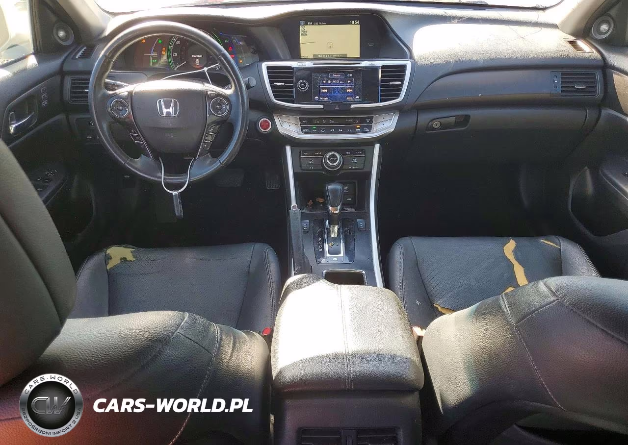 2014 Honda Accord Touring Hybrid VIN:1HGCR6F71EA010579 - 8