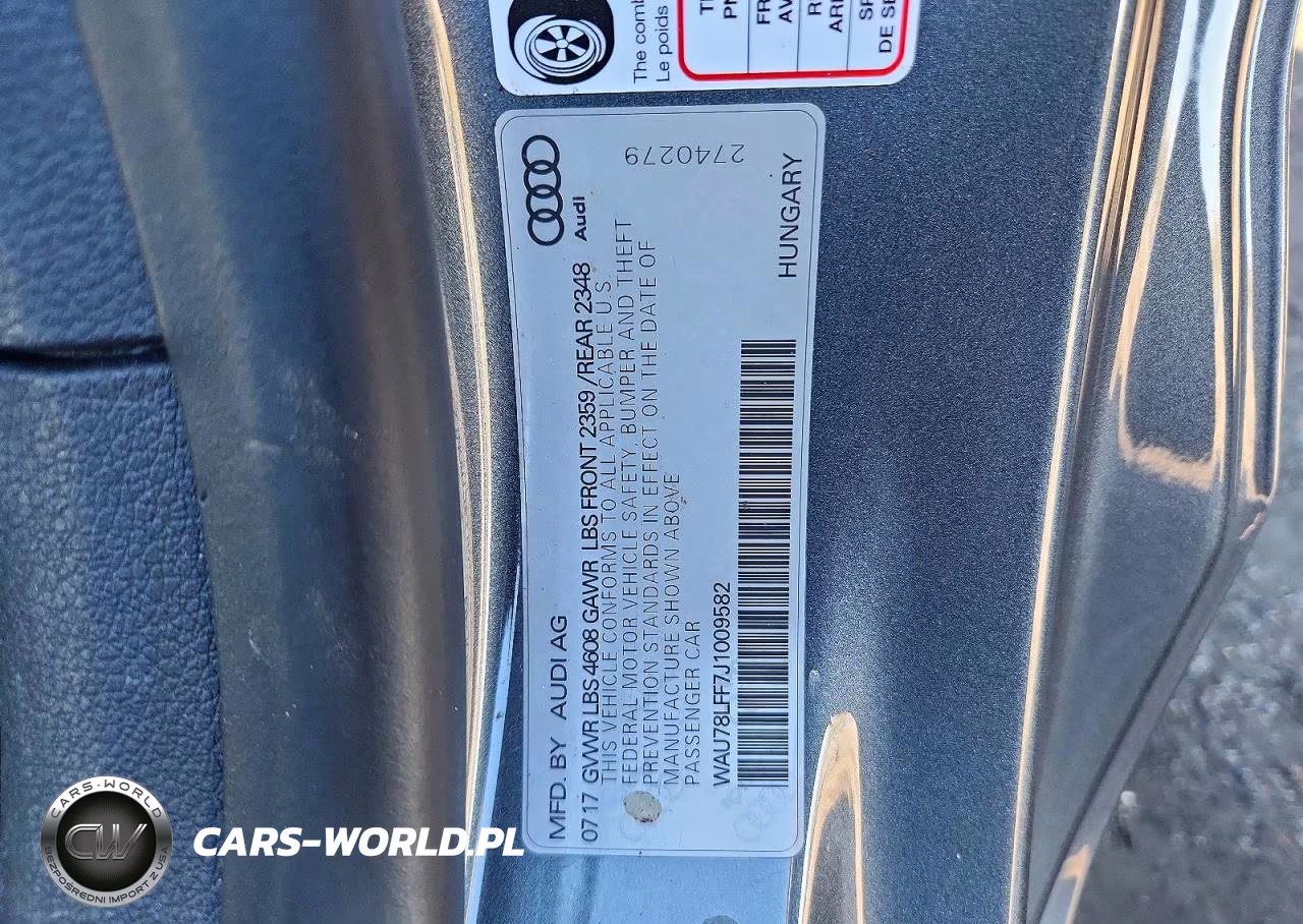2018 Audi A3 Premium VIN:WAU78LFF7J1009582 - 12
