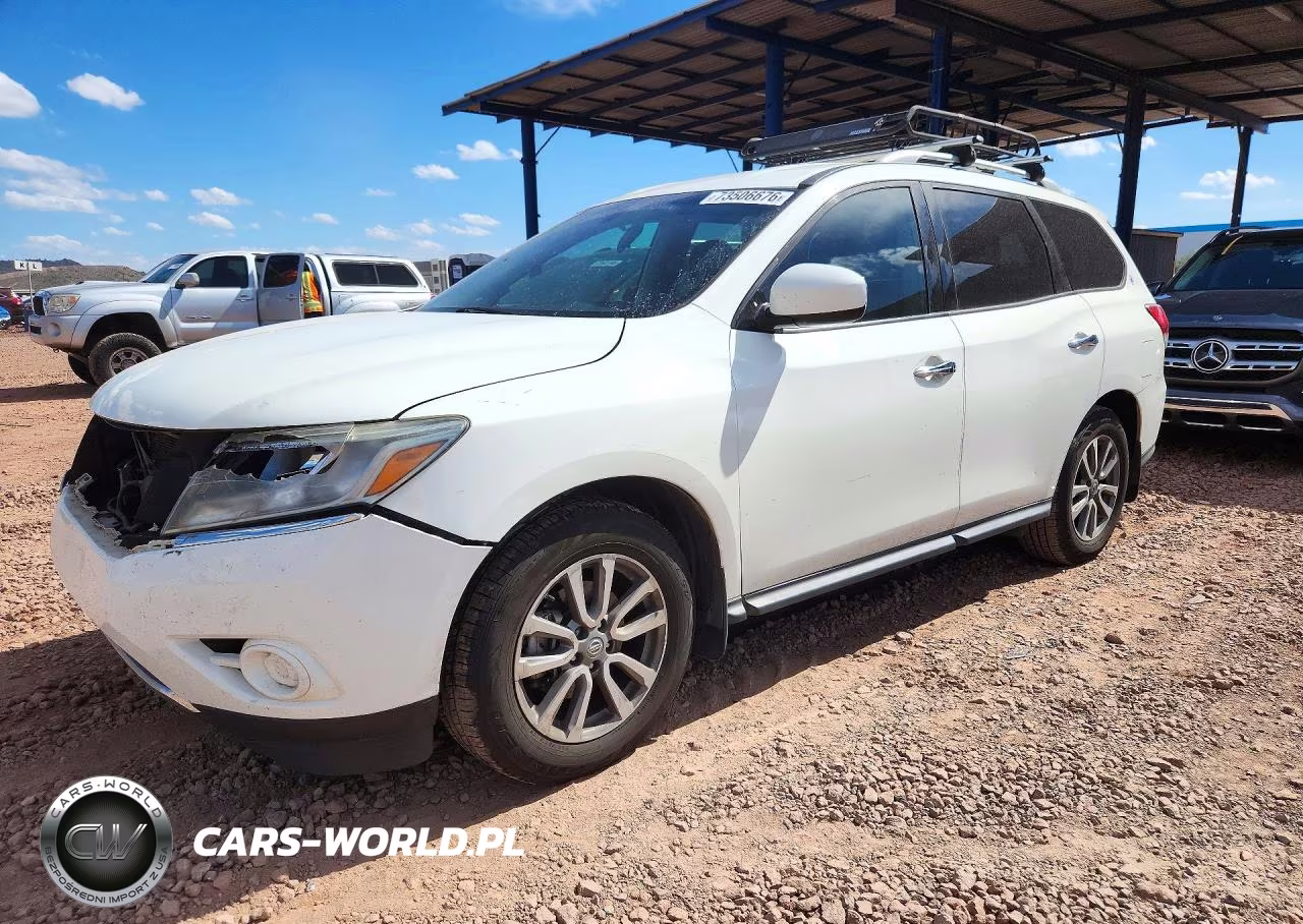 2016 Nissan Pathfinder S VIN:5N1AR2MN7GC643980 - 1