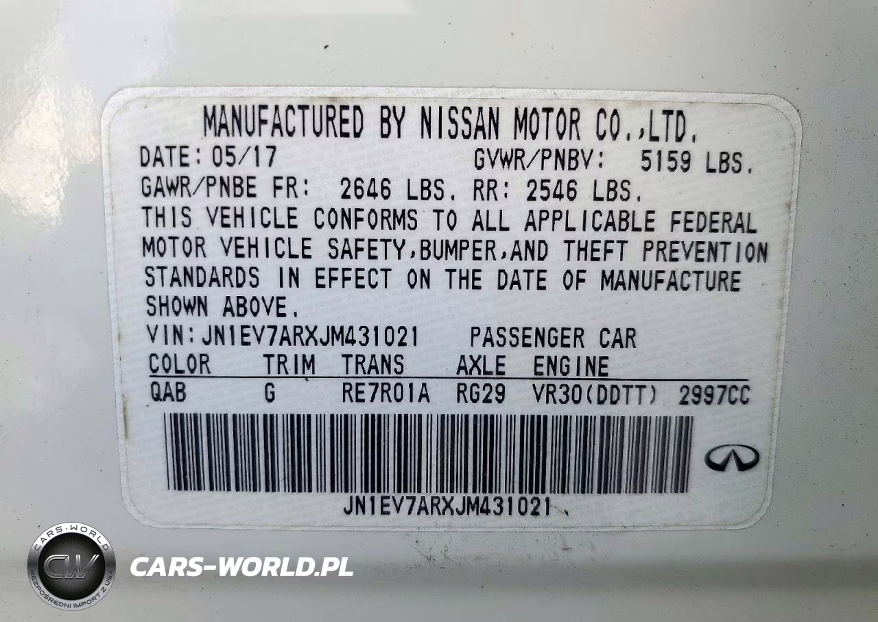 2018 Infiniti Q50 3.0T Luxe VIN:JN1EV7ARXJM431021 - 12