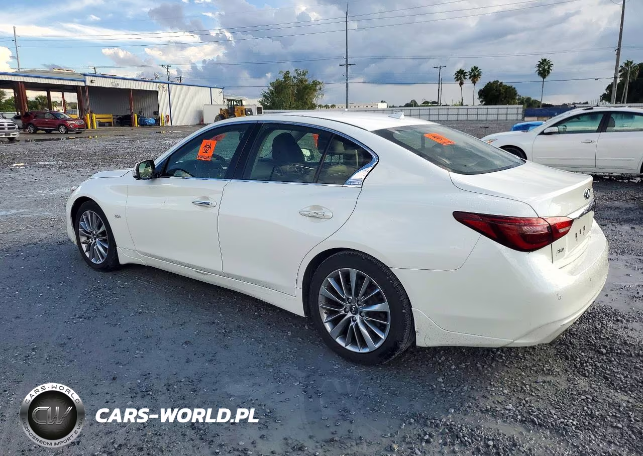 2018 Infiniti Q50 3.0T Luxe VIN:JN1EV7ARXJM431021 - 2